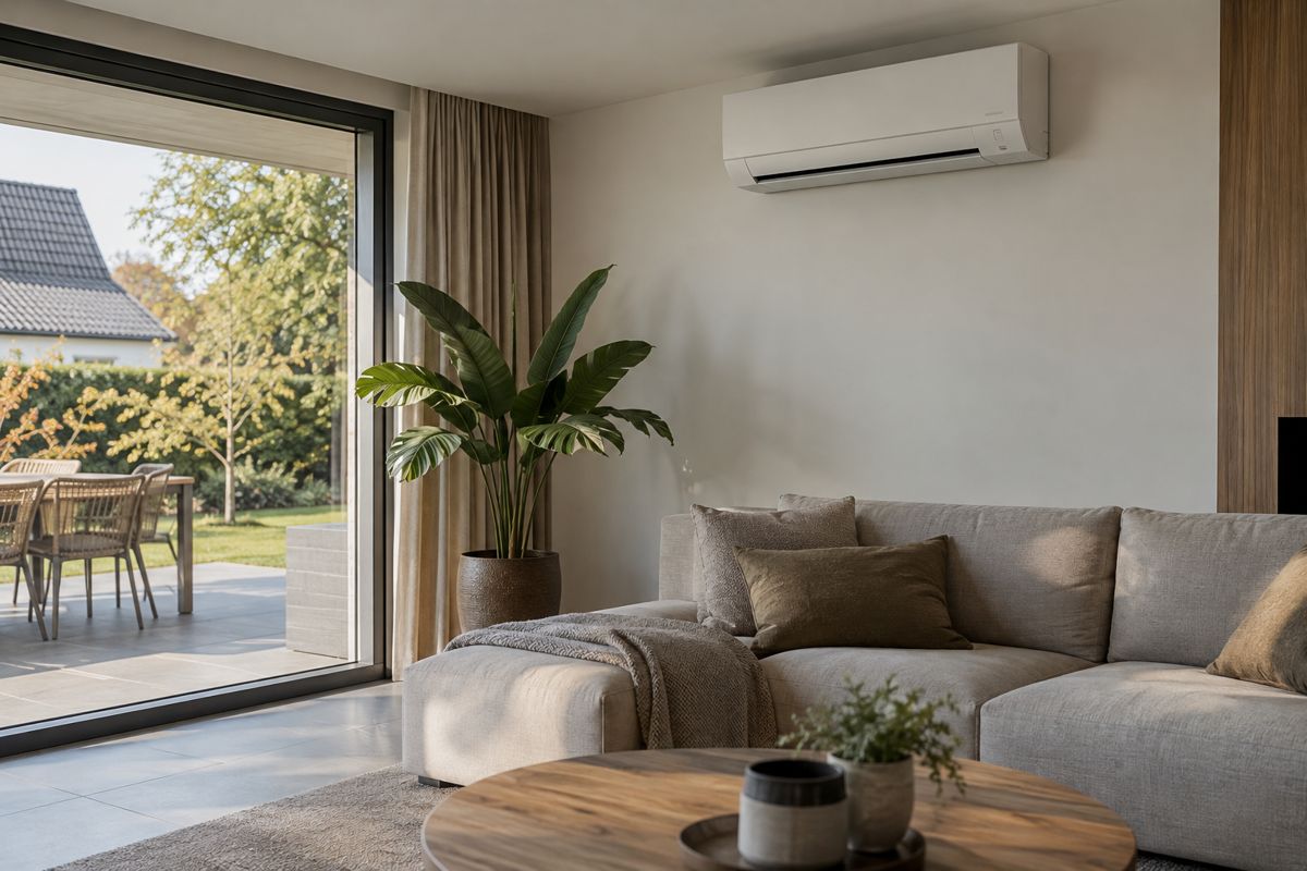 AI-illustratie van airconditioning