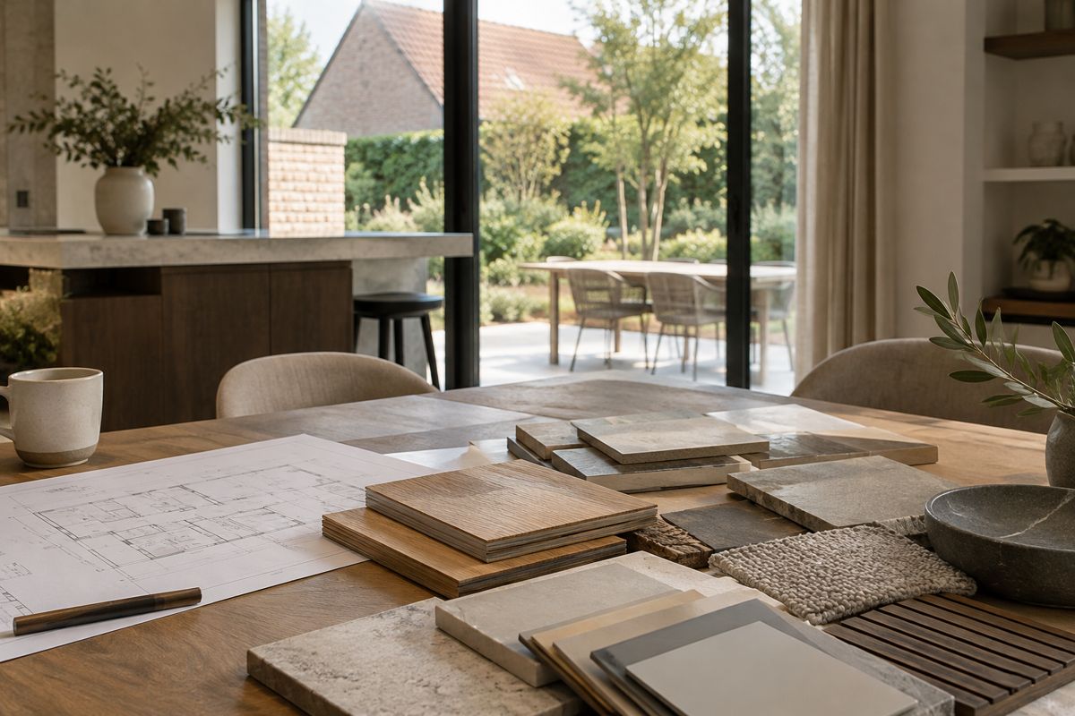 AI-illustratie van materiaaladvies & aankoopbegeleiding